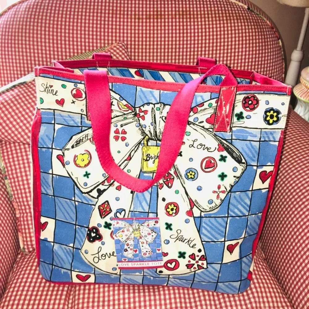 NWT!  Brighton Love Sparkle Tote